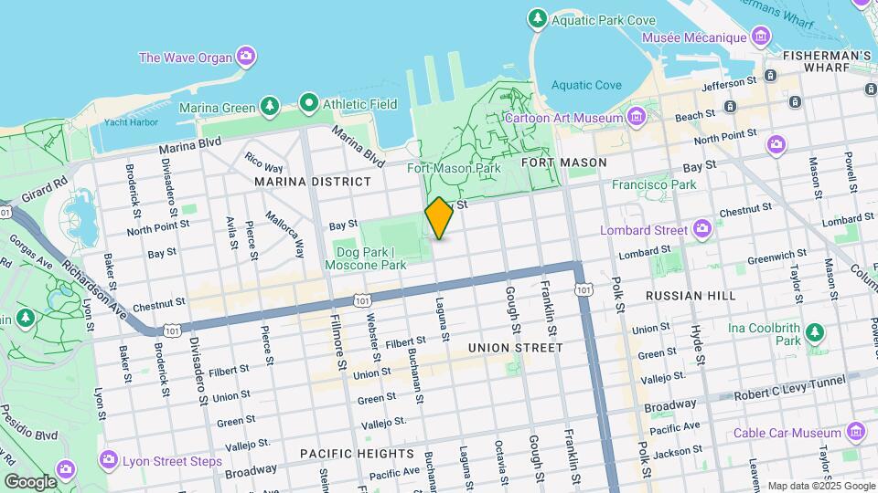 3336 Laguna St Map and Location Details