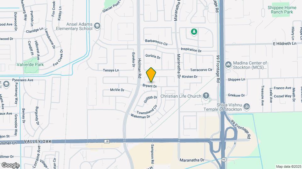 8523 Madden Dr Map and Location Details