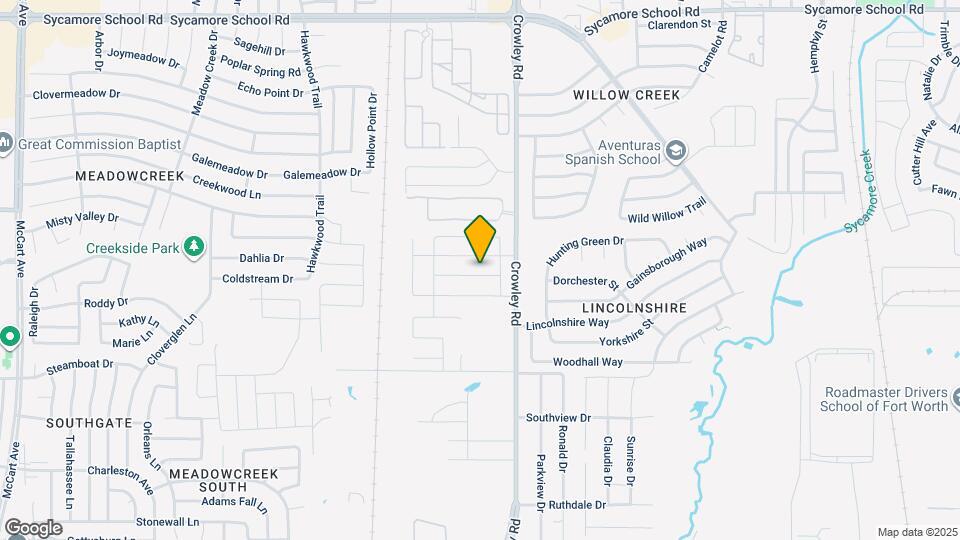 2016 Cattle Creek Rd Map and Location Details