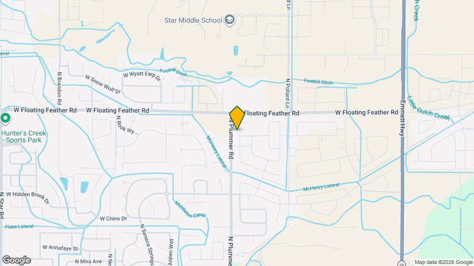 1487 N Barkvine Ave Map and Location Details