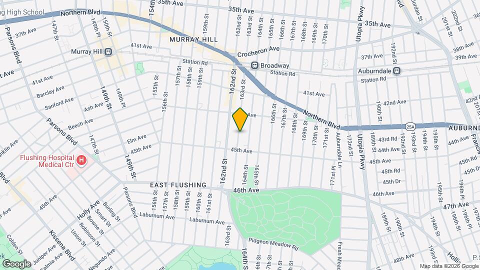 43-47-47 163rd St Map and Location Details