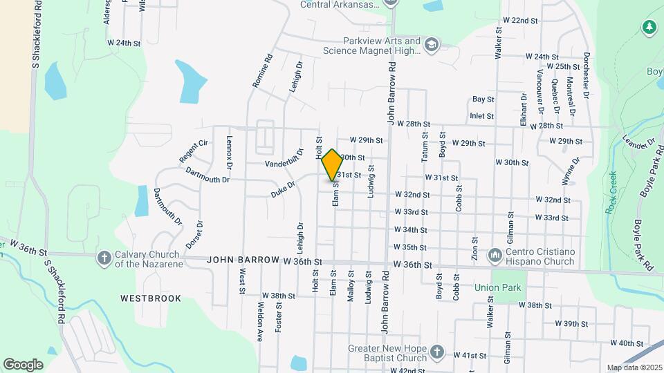 3120 Elam St Map and Location Details