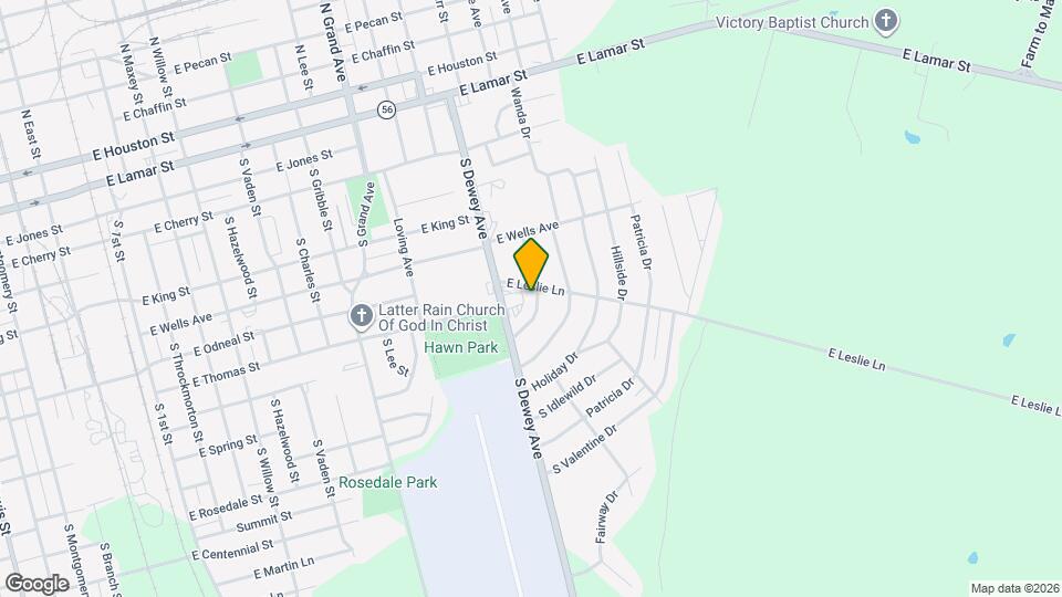 804 S Burdette Ave Mapa y Detalles de la Ubicación