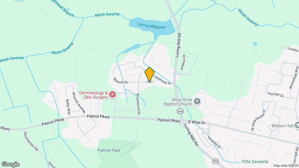 3442 Beacon Dr Map and Location Details