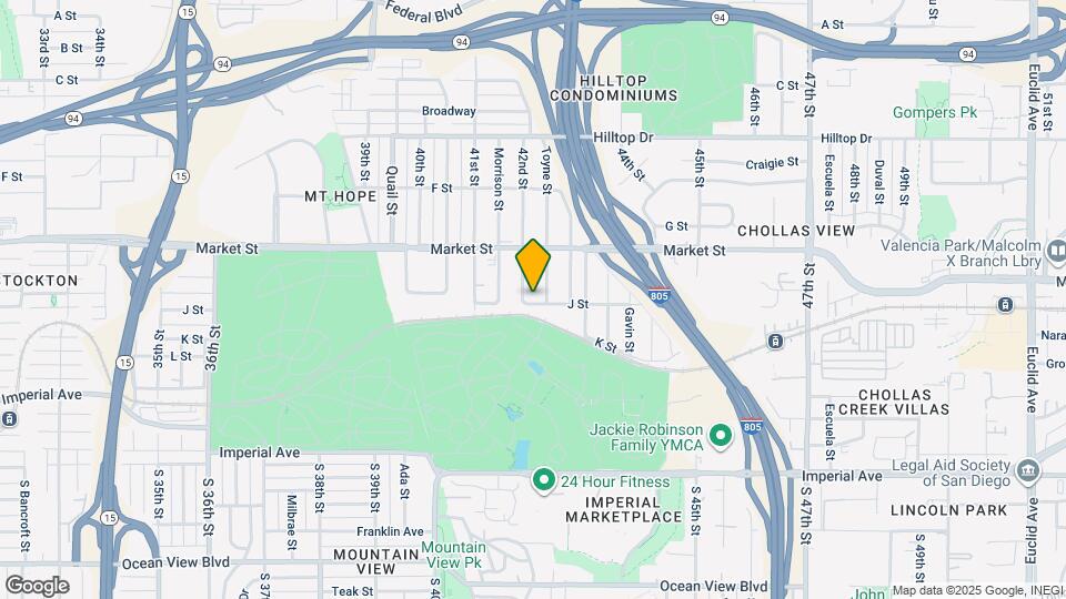 4212 J St Map and Location Details