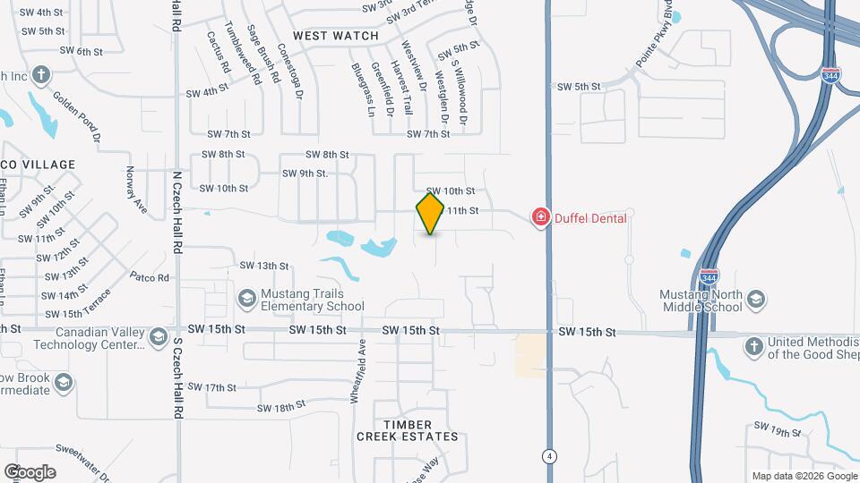 1313 Sycamore Cir Map and Location Details