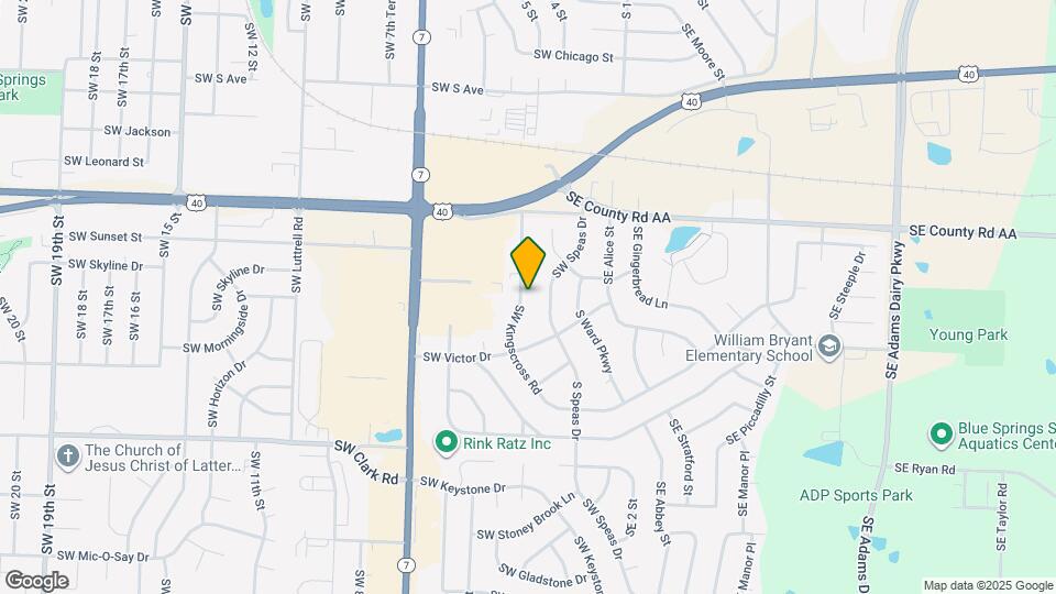 1016-1018 SW Kingscross Rd Map and Location Details