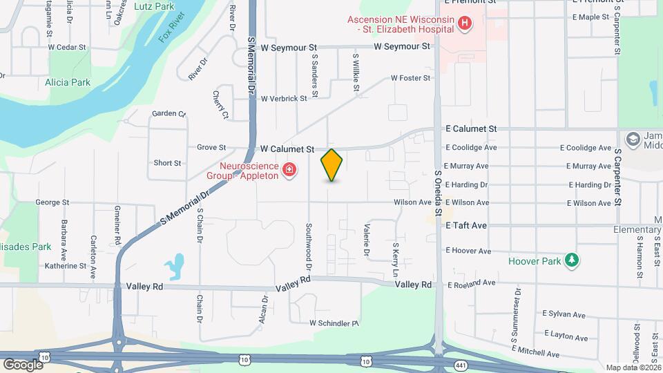 2300 Woodrow Court Mapa y Detalles de la Ubicación