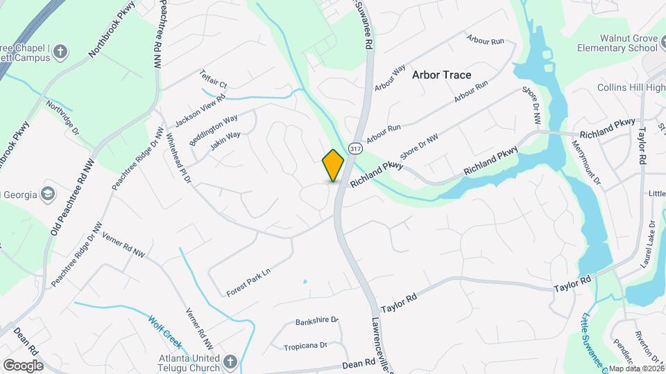 570 Swan Creek Ct Map and Location Details