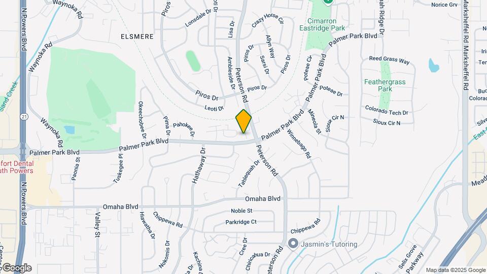 6765 Pahokee Ct Map and Location Details