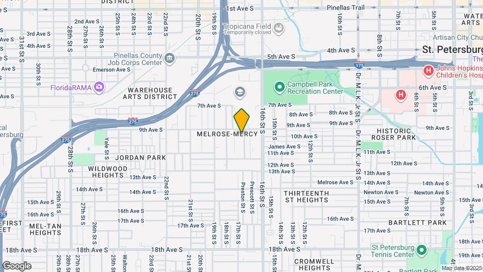 925 17th St S Mapa y Detalles de la Ubicación