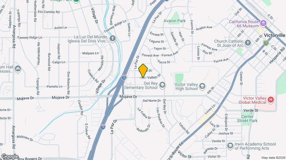 16151 Vallejo St Map and Location Details