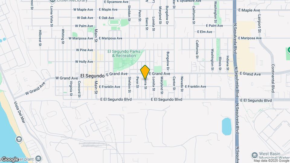 223 Sierra St Map and Location Details
