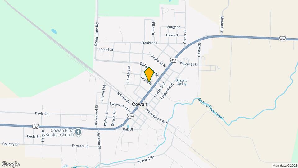 103 Hill St N Map and Location Details