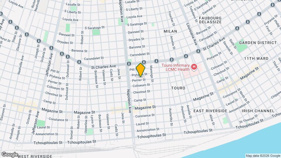 4219 Perrier St Map and Location Details