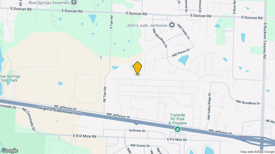 1500 NW Hilltop Ln Map and Location Details