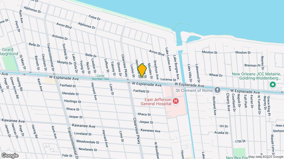 4401 Herrmann St Map and Location Details