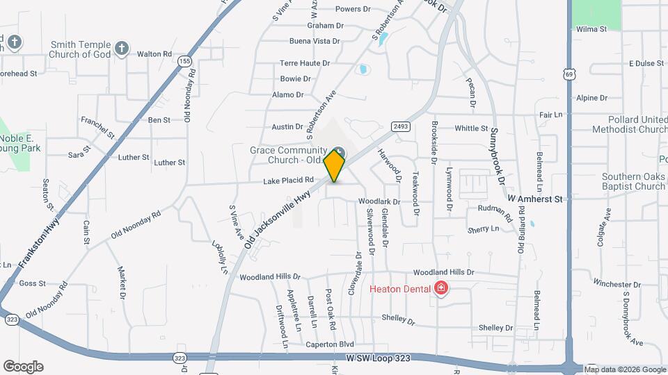 1220 Brookshire Dr Map and Location Details