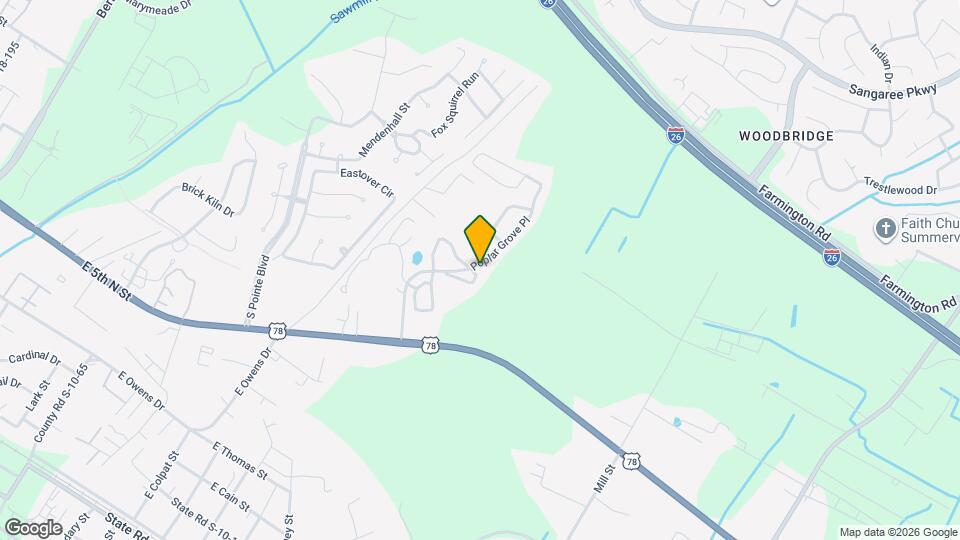 502 Tree Branch Cir Map and Location Details