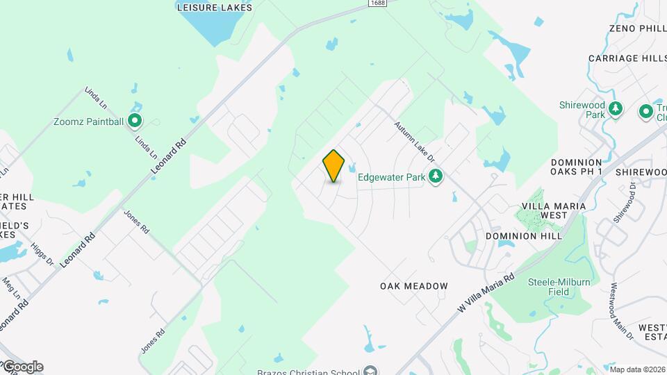 FEB 2026! Beautiful 3/2 Home w/ Huge Backyard in Edgewater! Map and Location Details