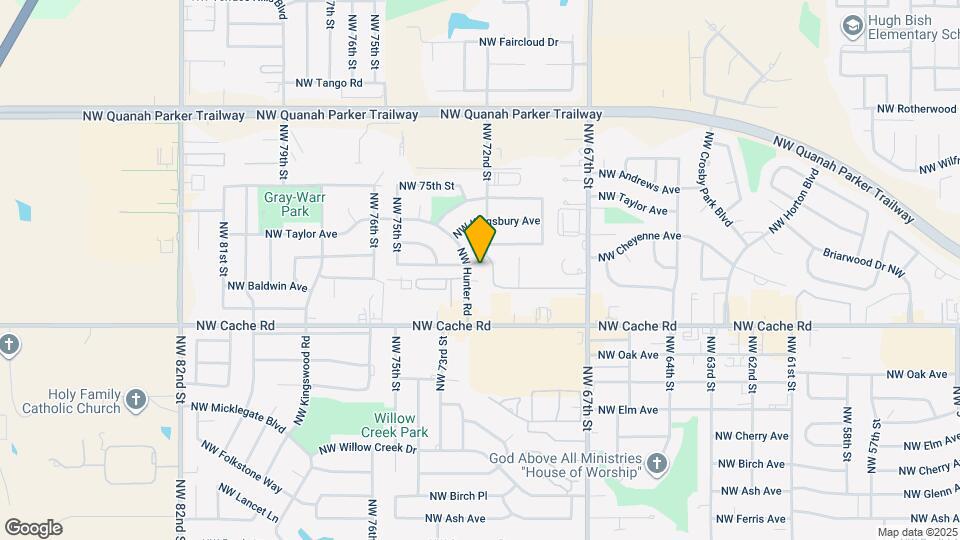 1603 NW 72nd St Map and Location Details