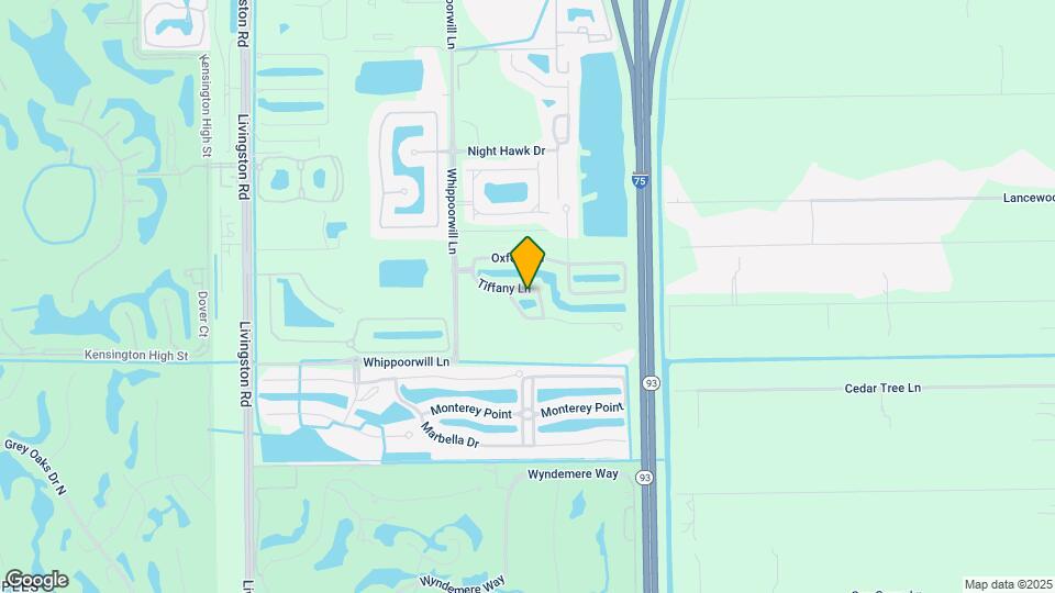 1405 Tiffany Ln Map and Location Details