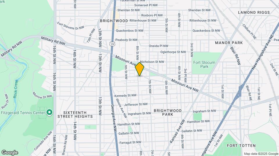 5629 8th St NW Map and Location Details