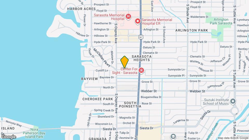 1858 Boyce St Mapa y Detalles de la Ubicación
