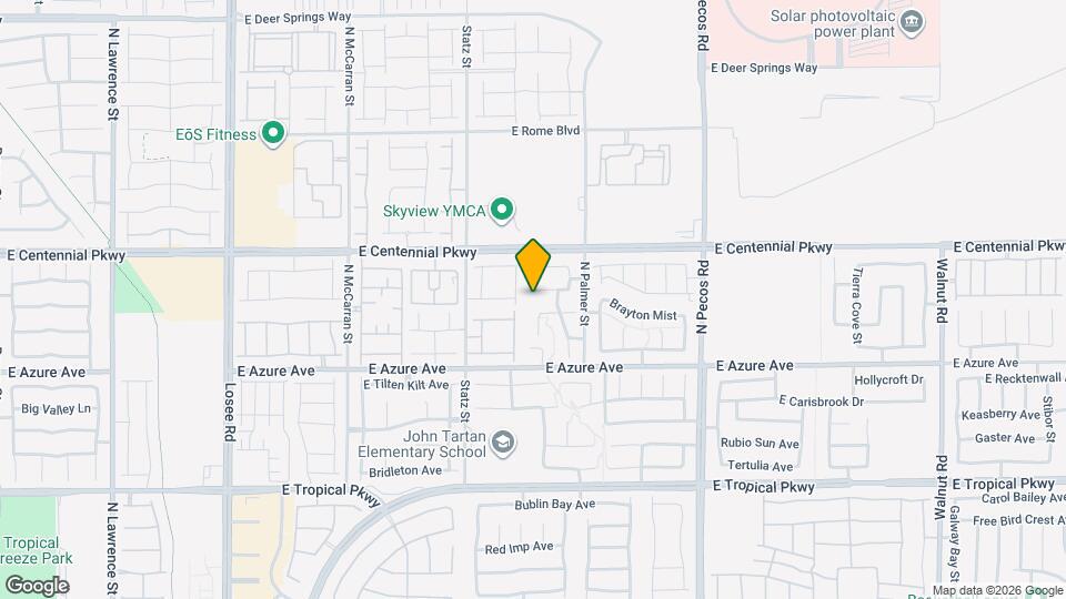 3109 Manti Peak Ave Map and Location Details