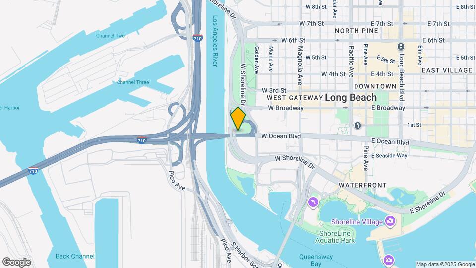 1200 W Ocean Blvd Map and Location Details
