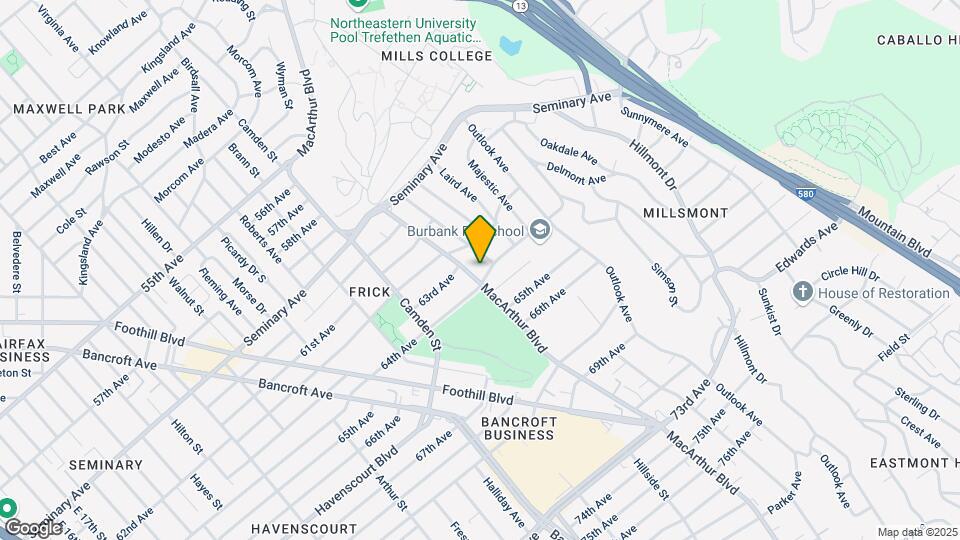 6332 MacArthur Blvd Map and Location Details