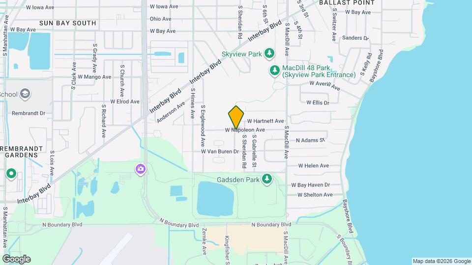 3208 W Napoleon Ave Mapa y Detalles de la Ubicación