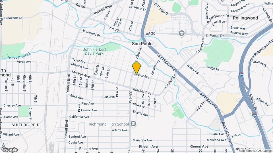 2316-2318 Dover Ave Map and Location Details