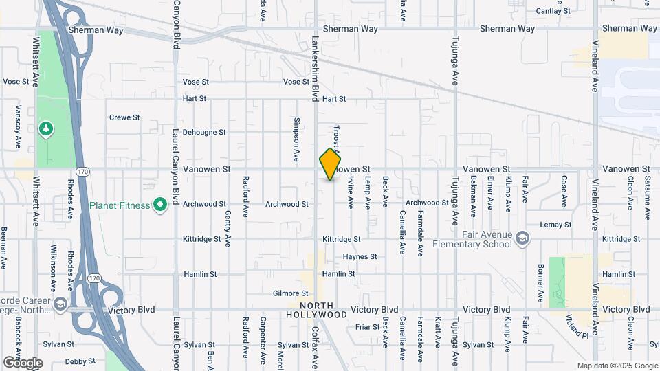 6731 Troost Ave Map and Location Details
