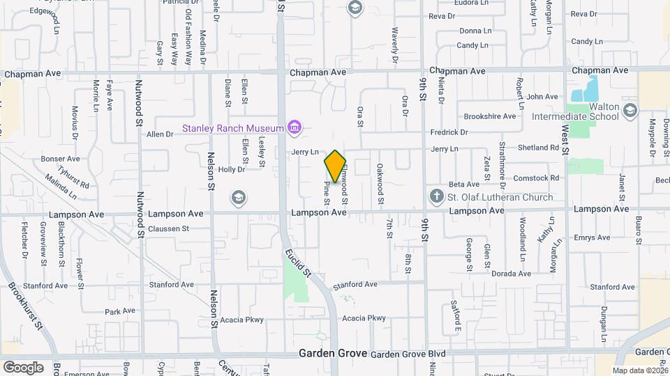 12416 Pine St Map and Location Details