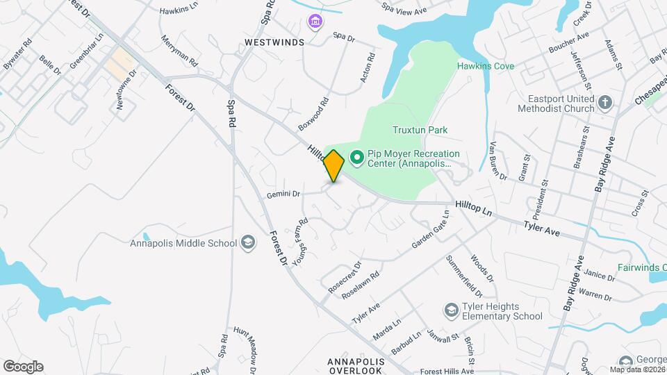 1225 Gemini Dr Map and Location Details