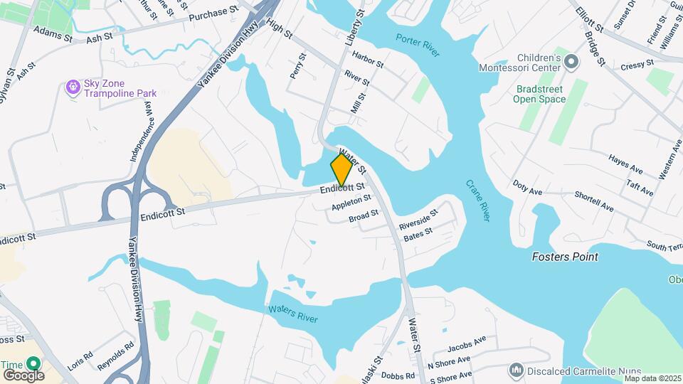 14 Endicott St, Unit 2 Map and Location Details