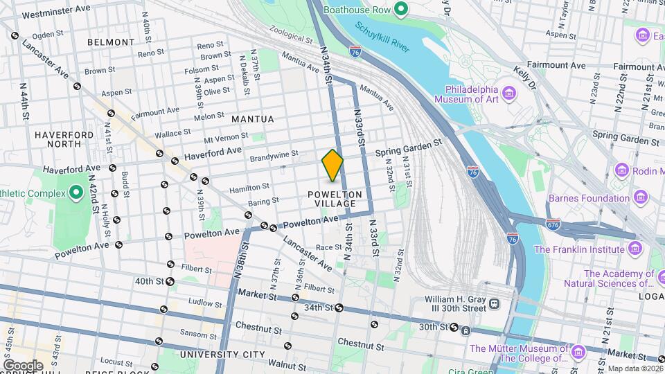 3411 Baring St, Unit 1F Map and Location Details