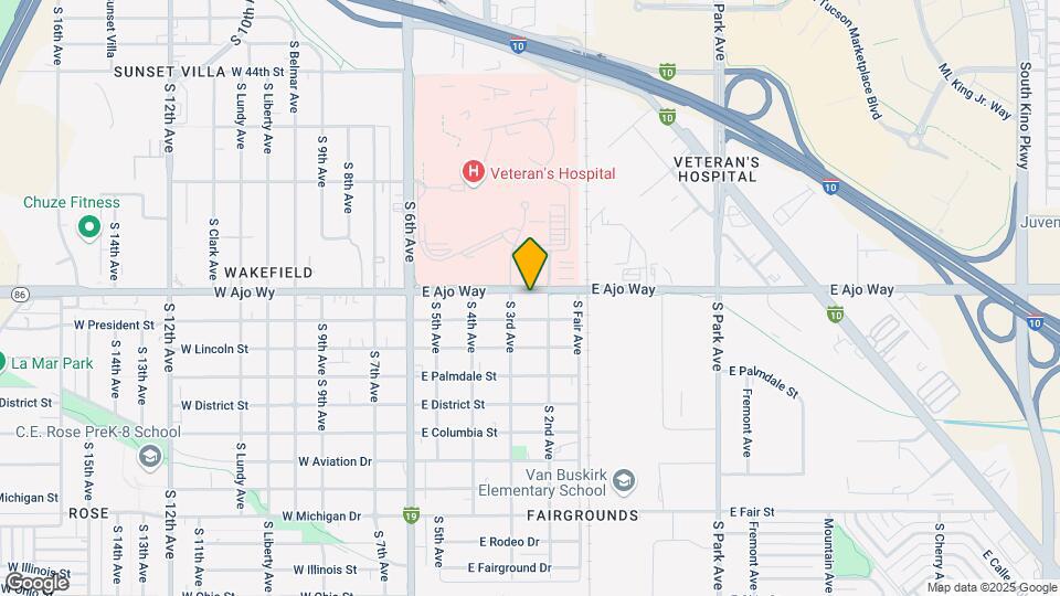 320 E Ajo Way, Unit Unit 2 Map and Location Details