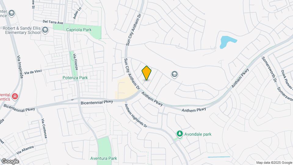 2348 Fossil Canyon Dr Map and Location Details