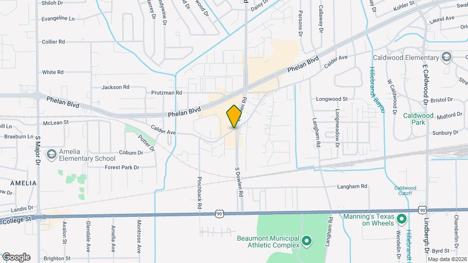 6927 Calder Ave Map and Location Details