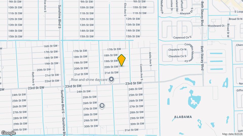 2711 20th St SW Map and Location Details