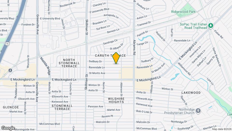 6249 Ravendale Ln Map and Location Details