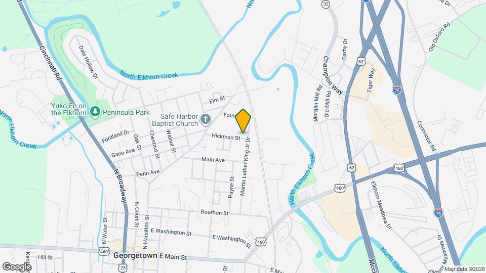 137 Hickman St Map and Location Details