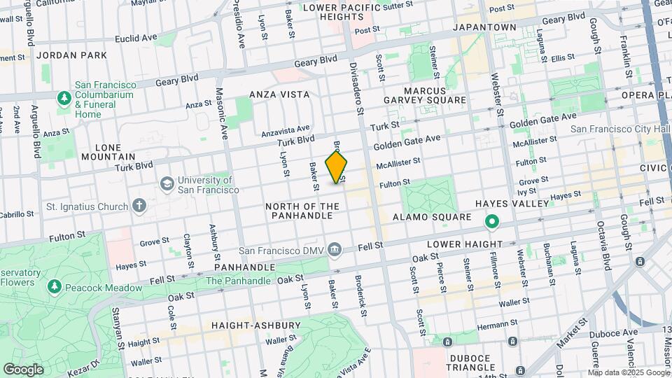 1428 Fulton St Mapa y Detalles de la Ubicación