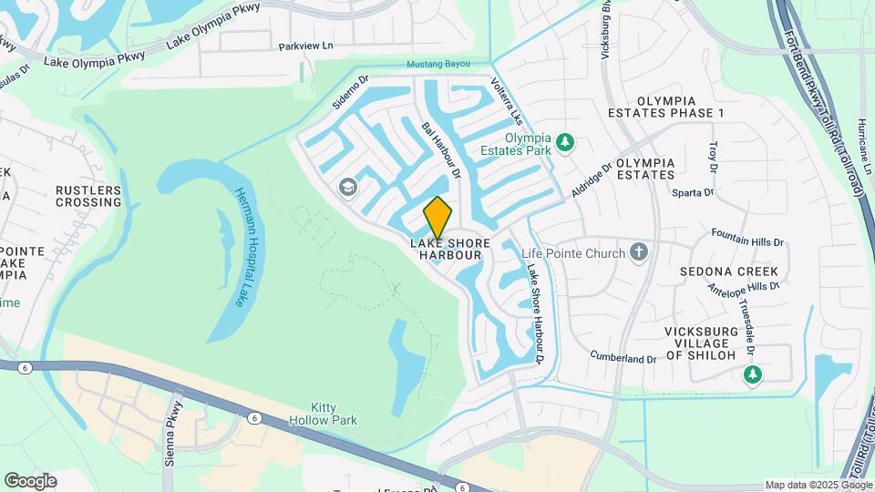 2714 Lake Villa Dr Map and Location Details