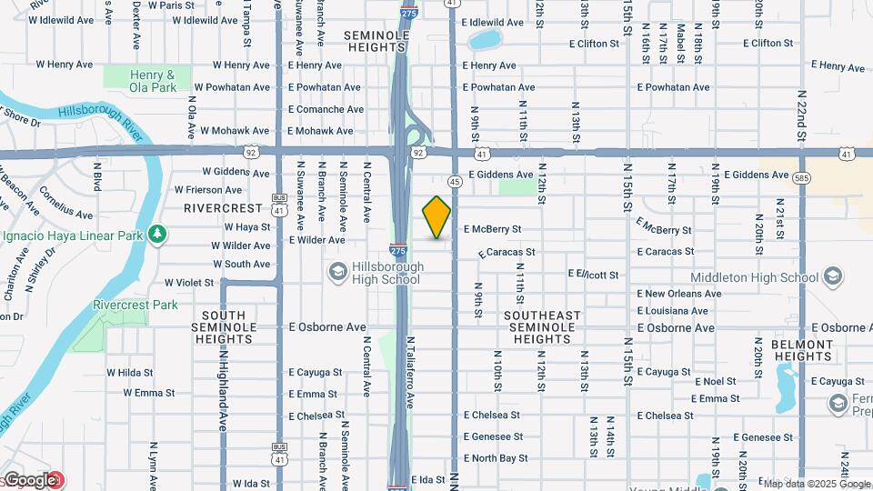712 E Caracas St Map and Location Details