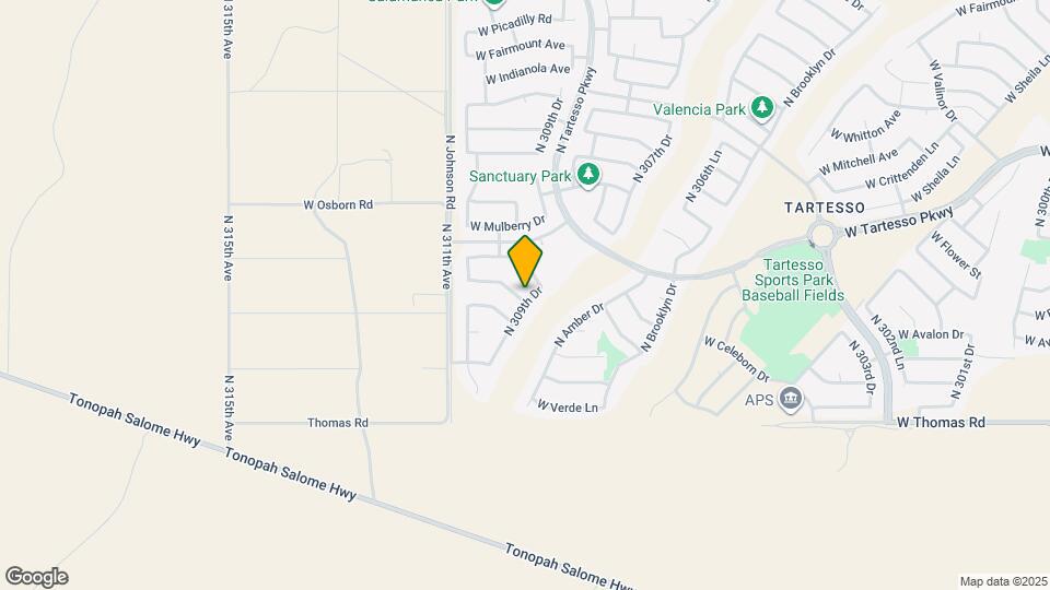 30962 W Cheery Lynn Rd Map and Location Details