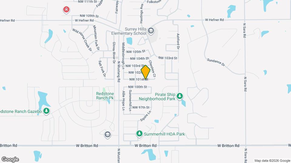 11228 NW 101st St Map and Location Details