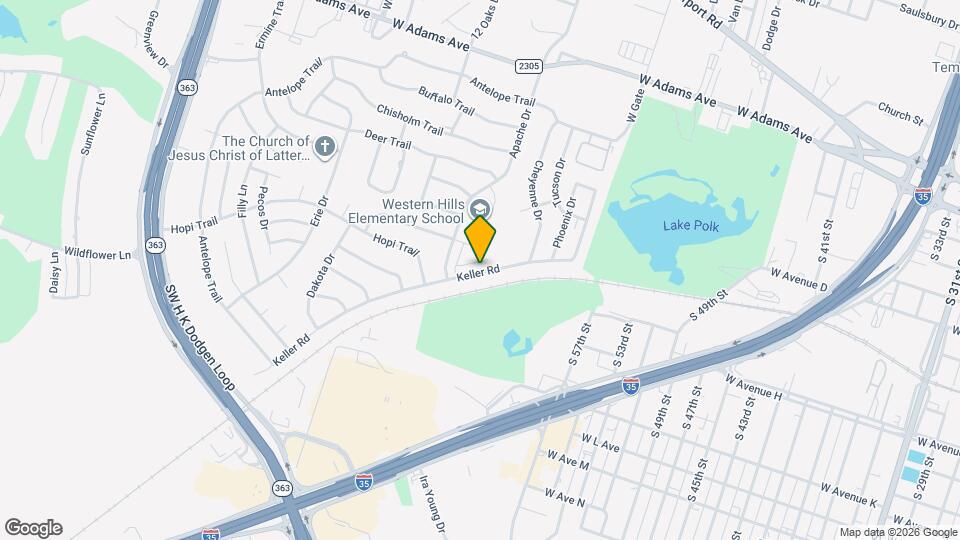 3216 Keller Rd Map and Location Details